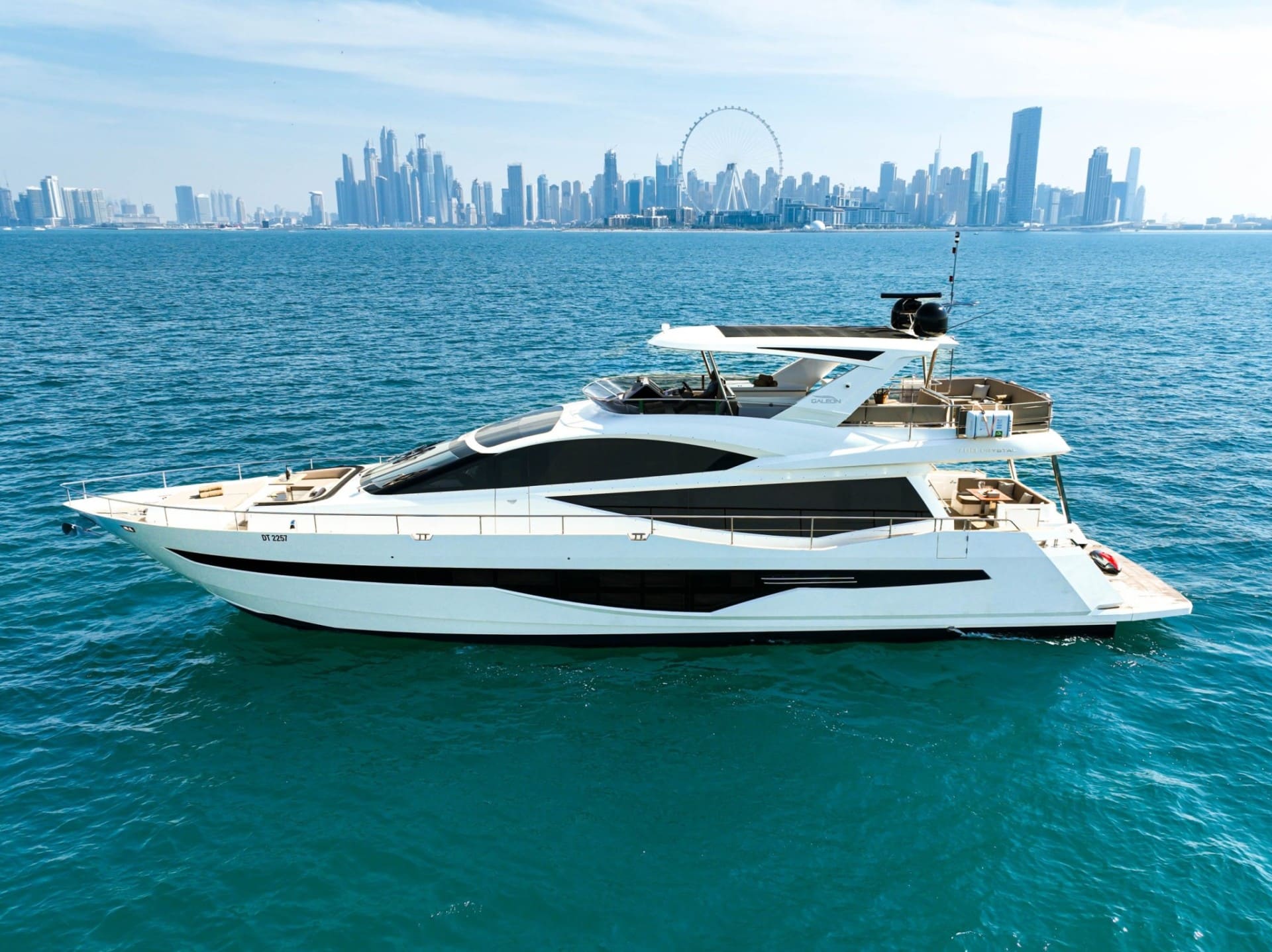 Galeon 780 - Motor Yacht available for short charter in Dubai / UAE